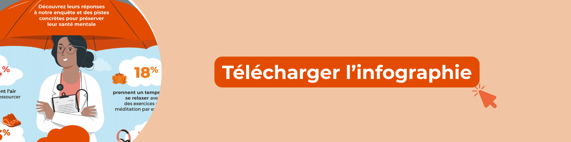 téléchargement infographie bien être soignants